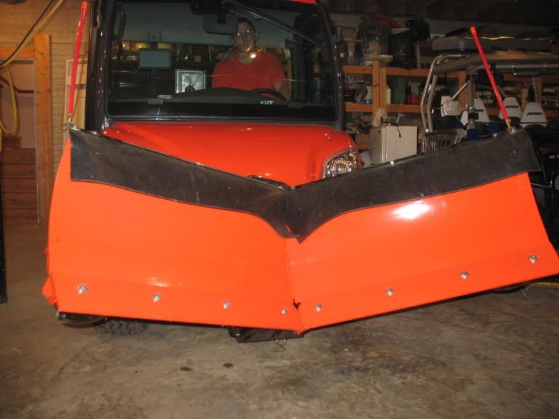 Kubota snow plow Side X Side World Forums